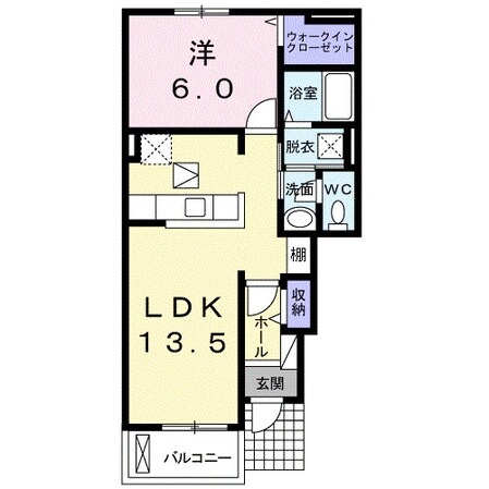 リフレⅢの物件間取画像